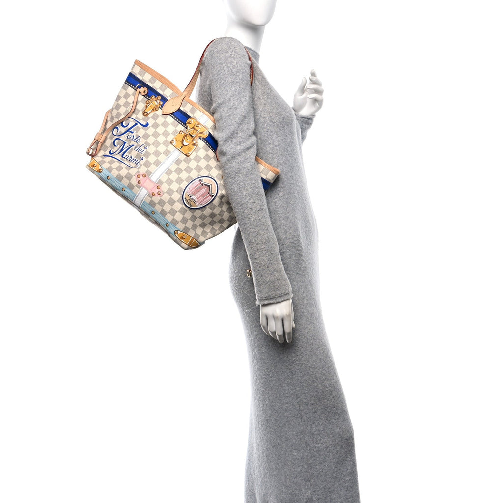 Damier Azur Summer Trunks Forte Dei Marmi Neo Neverfull MM