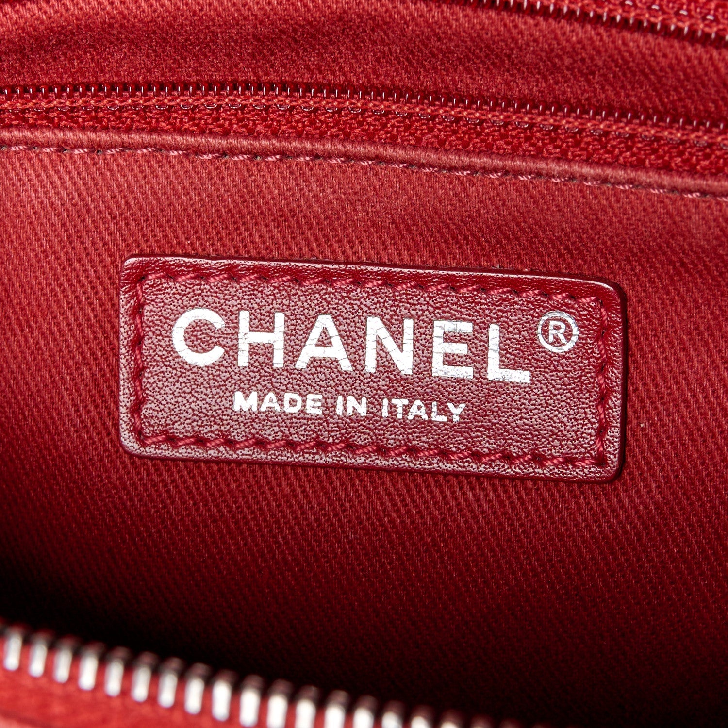 Caviar Quilted Small Coco Handle Flap Red