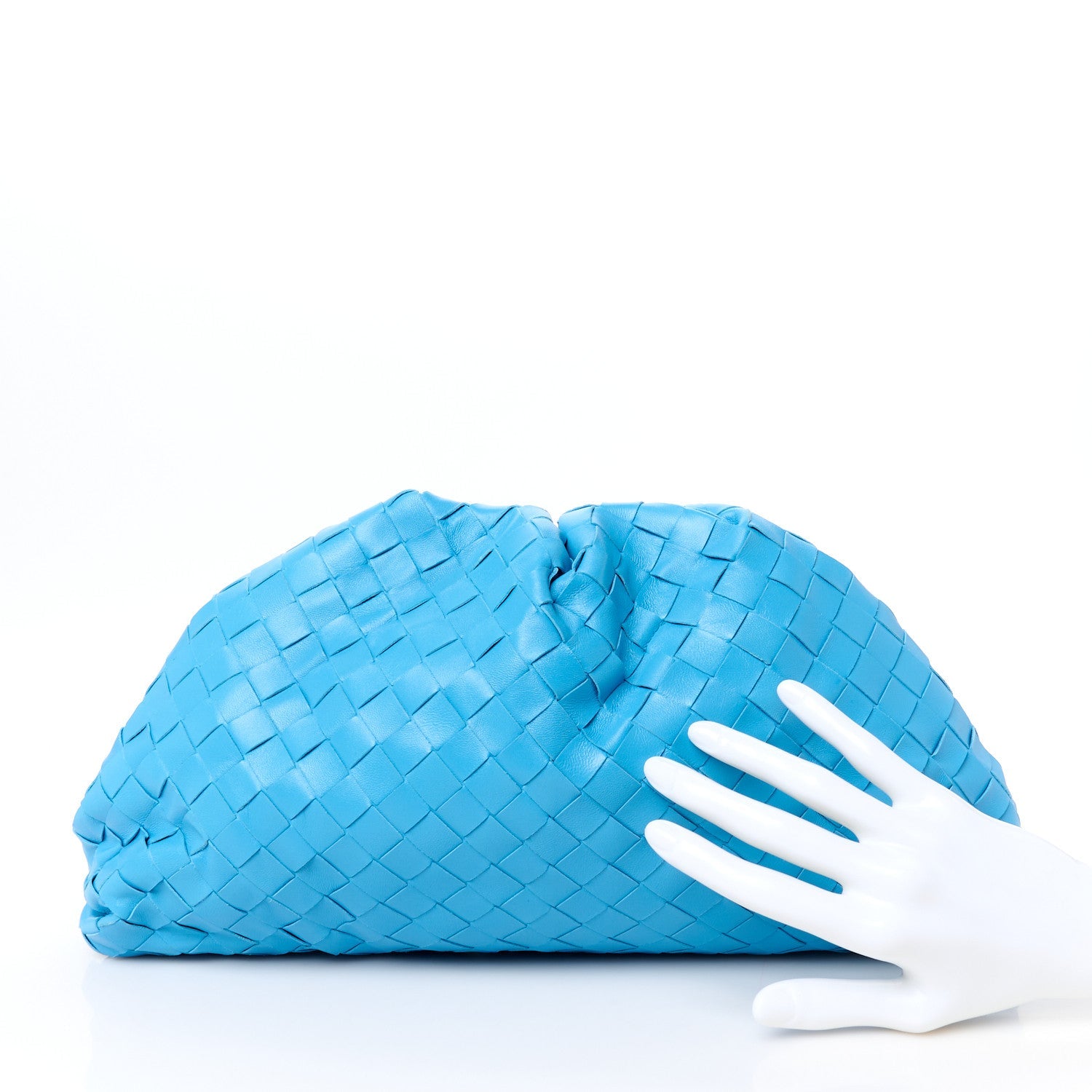 Nappa Maxi Intrecciato The Pouch Oversized Clutch Swimming Pool