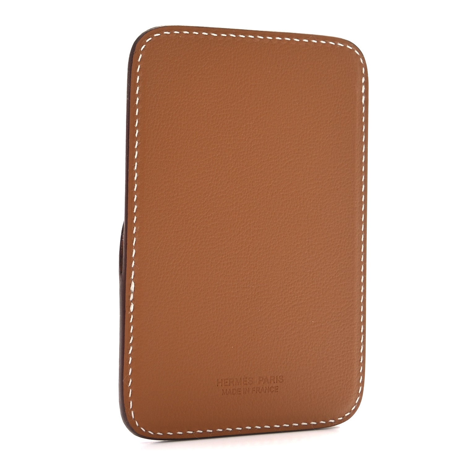 Swift Stitched Cheval MagSafe  Holder Gold