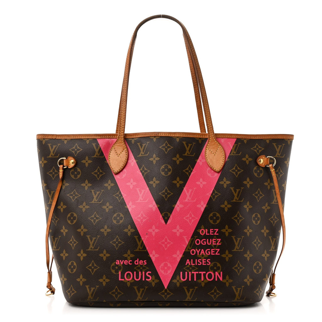 Monogram V Neverfull MM Grenade