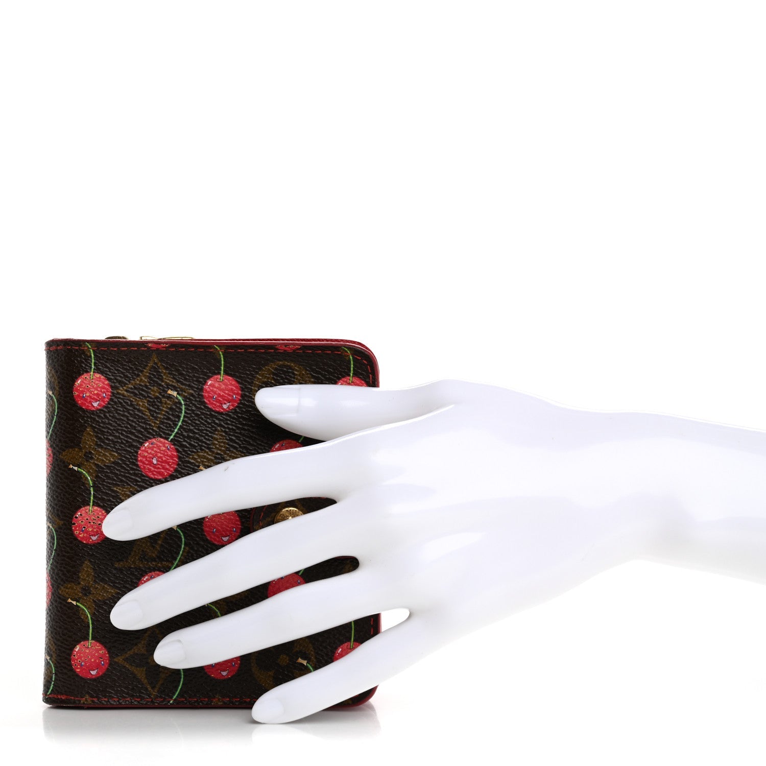 Monogram Cerises Compact Zippe Wallet