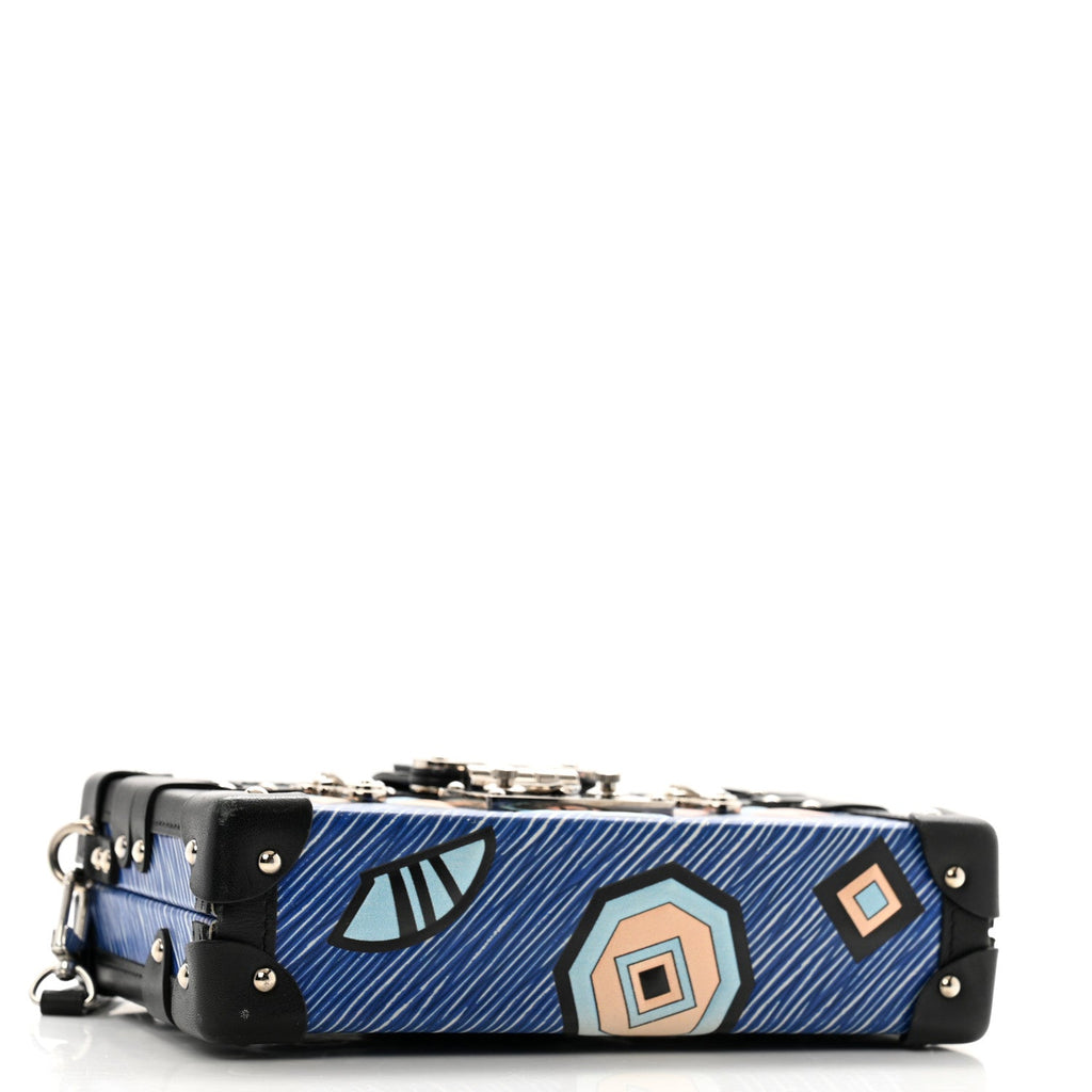 Epi Azteque Petite Malle Denim Light