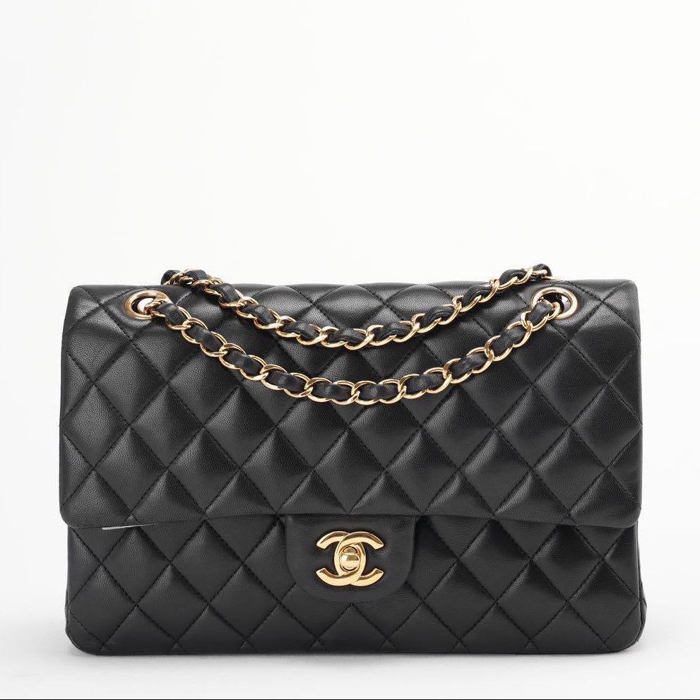 Chanel Classic Double Flap Bag Black Medium