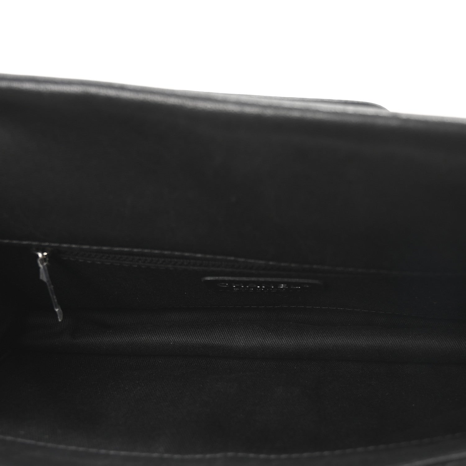 Washed Lambskin Jumbo Take Away Flap Black