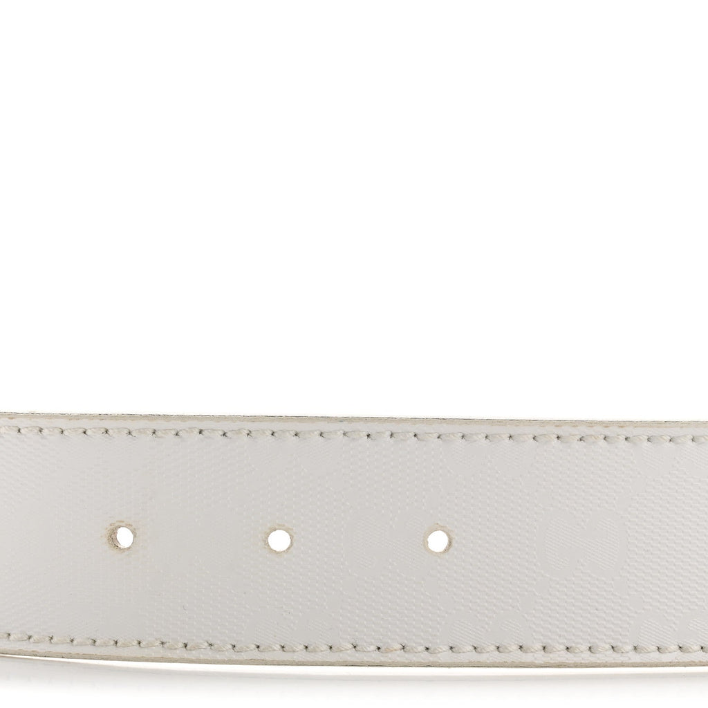 Imprime Monogram GG Belt 85 34 White
