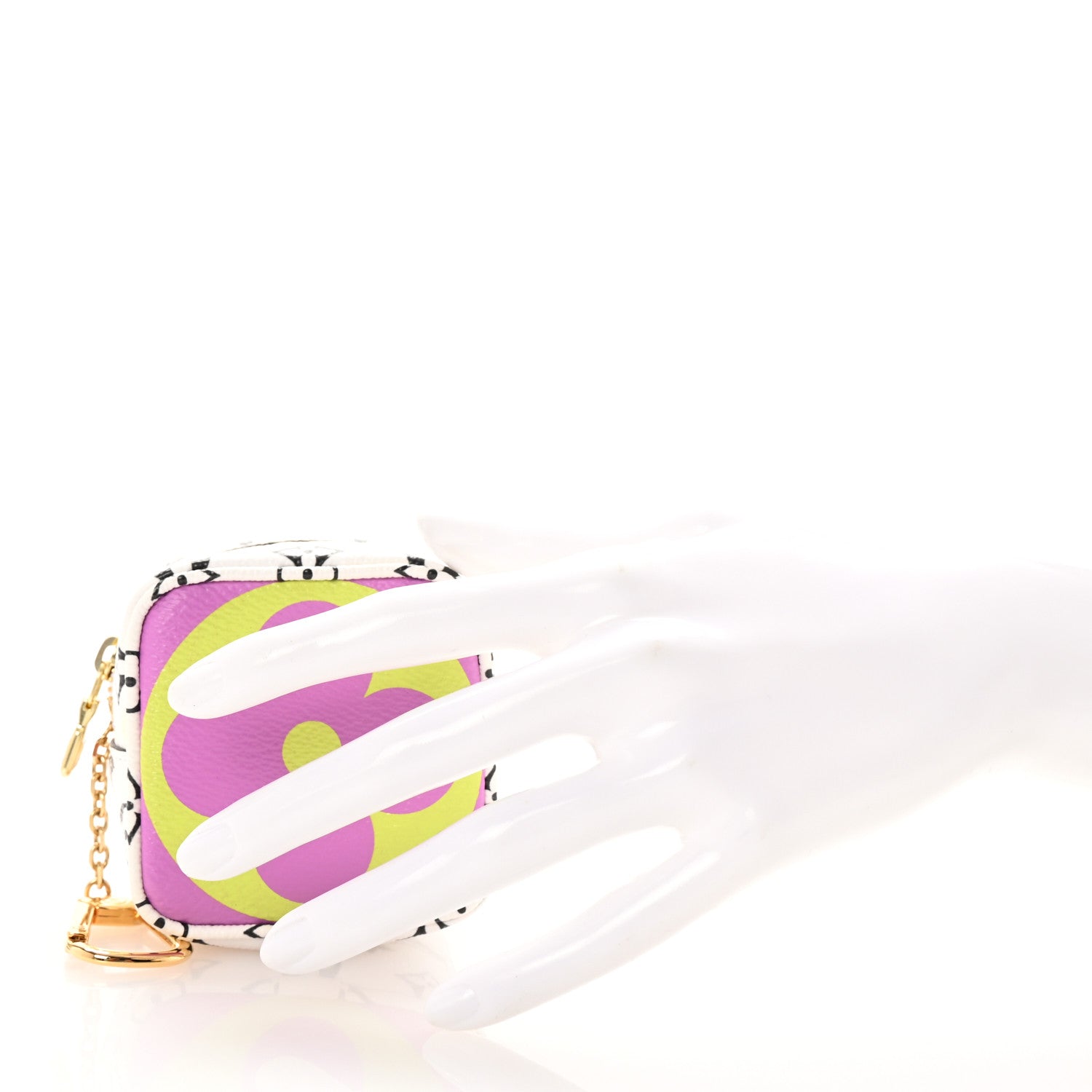 Monogram Giant Cube Coin Purse Pink