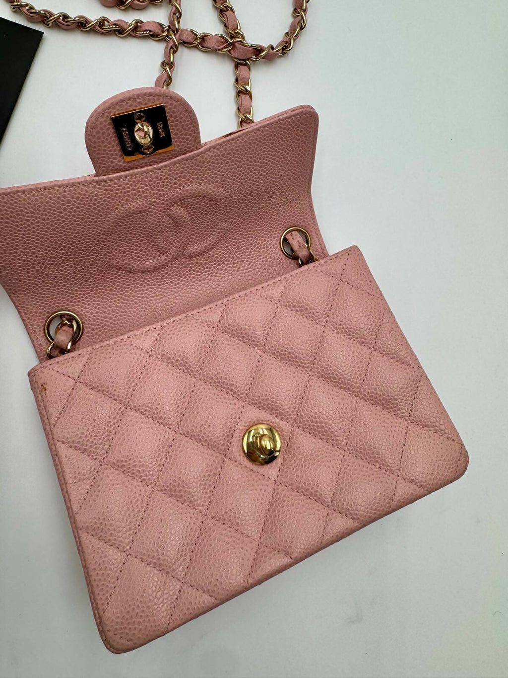 Chanel Vintage Mini Caviar Flap Bag