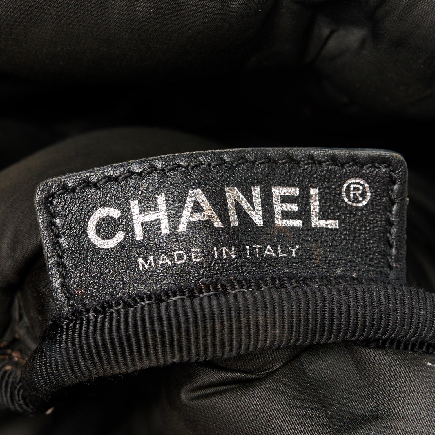 Calfskin Quilted Large Chesterfield Flap Navy