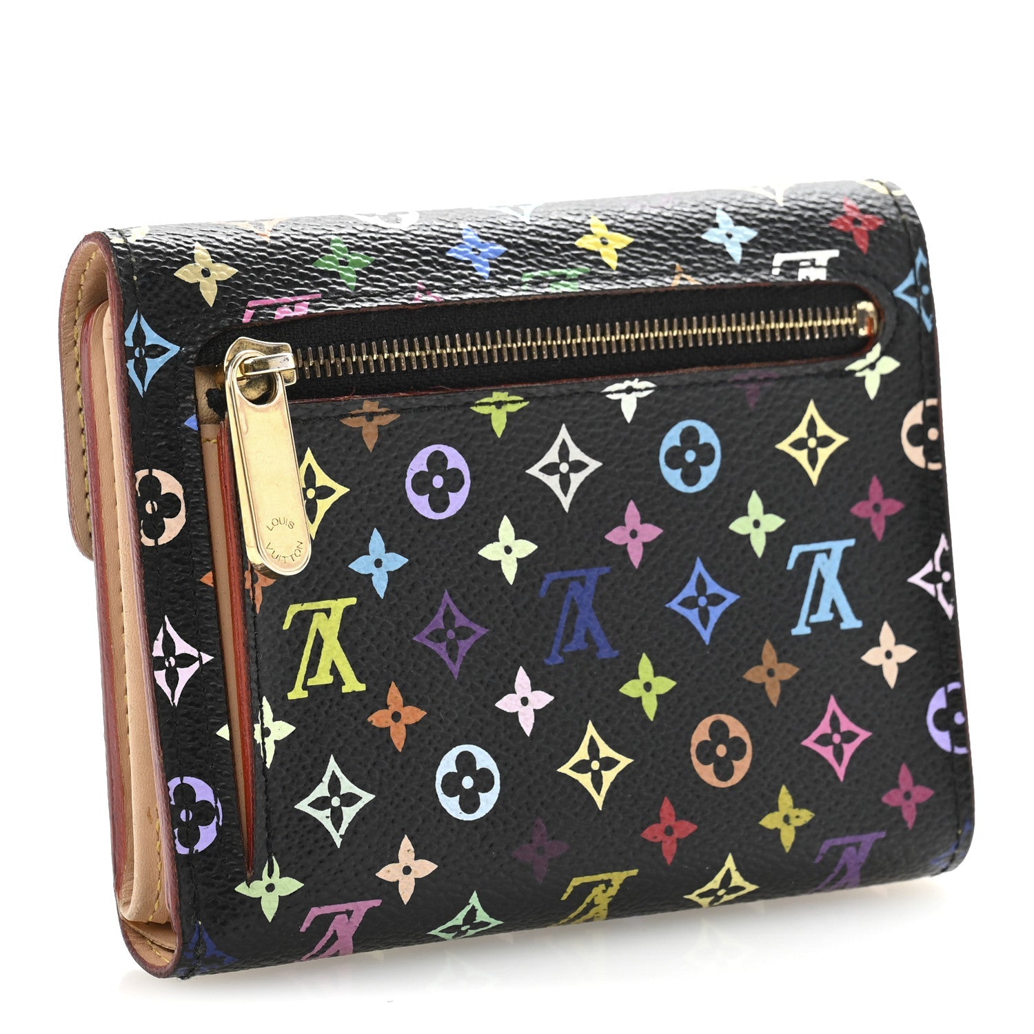 Monogram Multicolor Koala Wallet Black