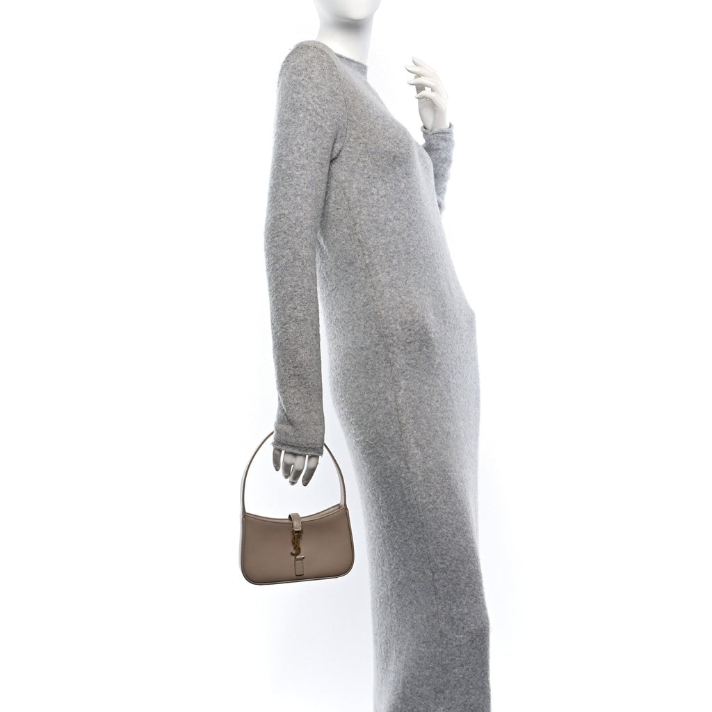 Smooth Calfskin Le 5 A 7 Mini Hobo Rosy Sand