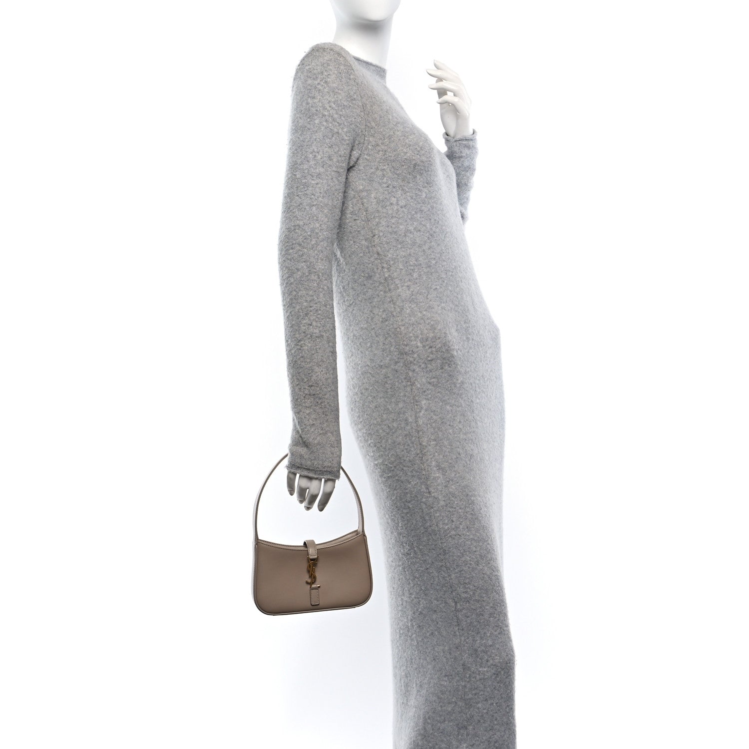 Smooth Calfskin Le 5 A 7 Mini Hobo Rosy Sand
