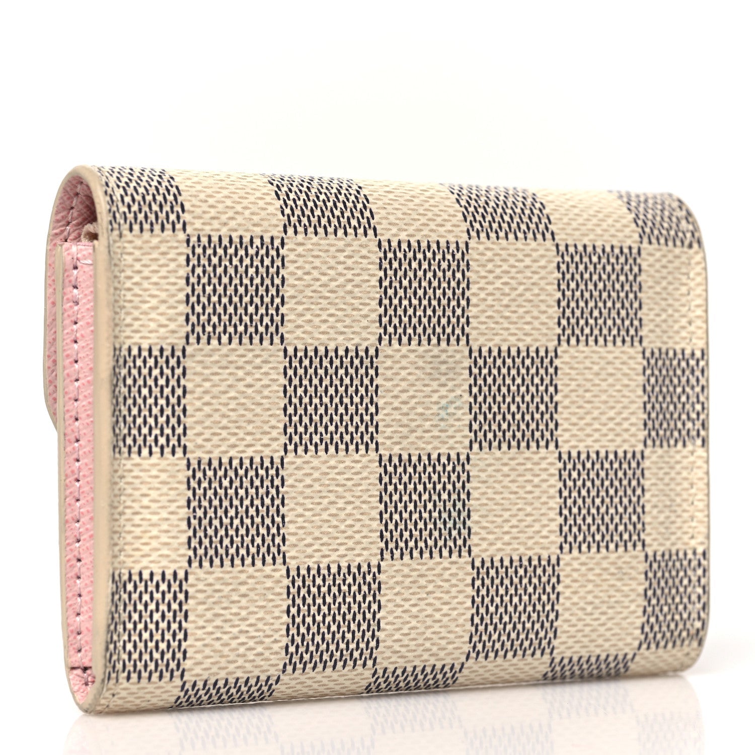 Damier Azur Rosalie Coin Purse Rose Ballerine