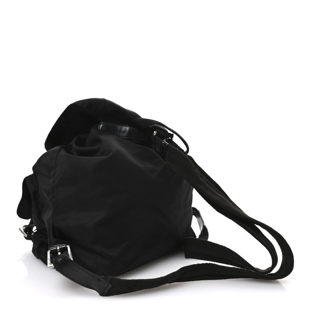 Tessuto Nylon Vitello Backpack Black