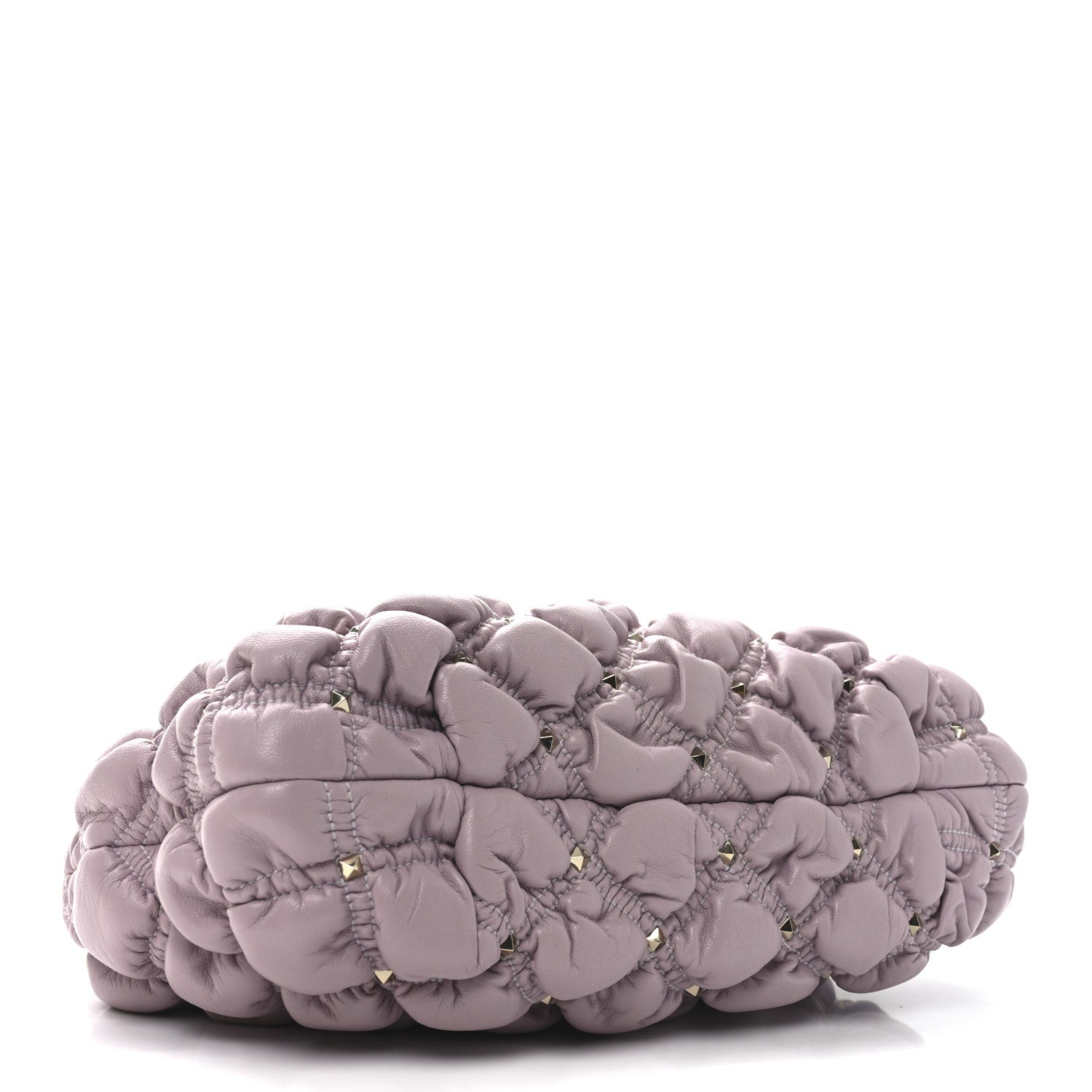 Nappa Spikeme Clutch Rose Quartz