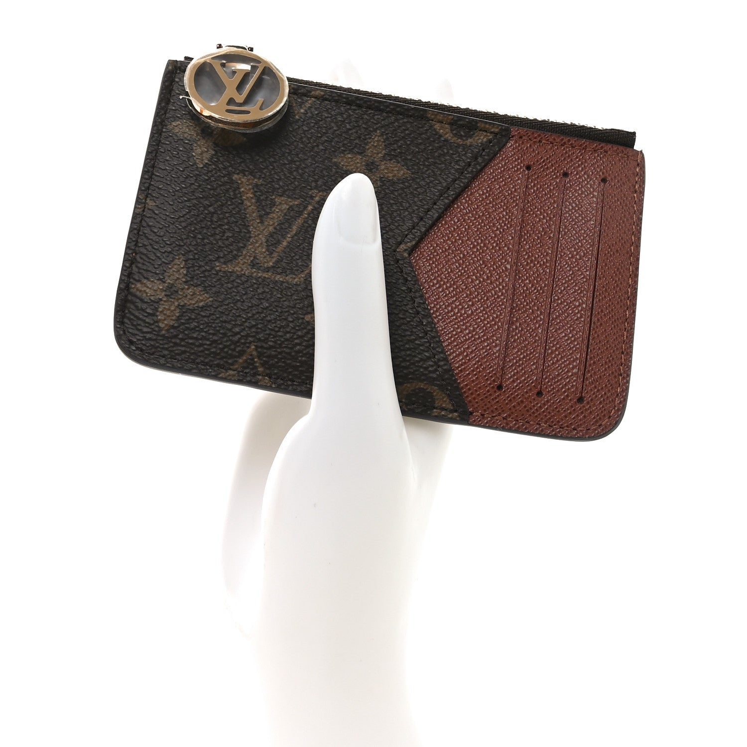 Monogram Zipped Romy  Holder
