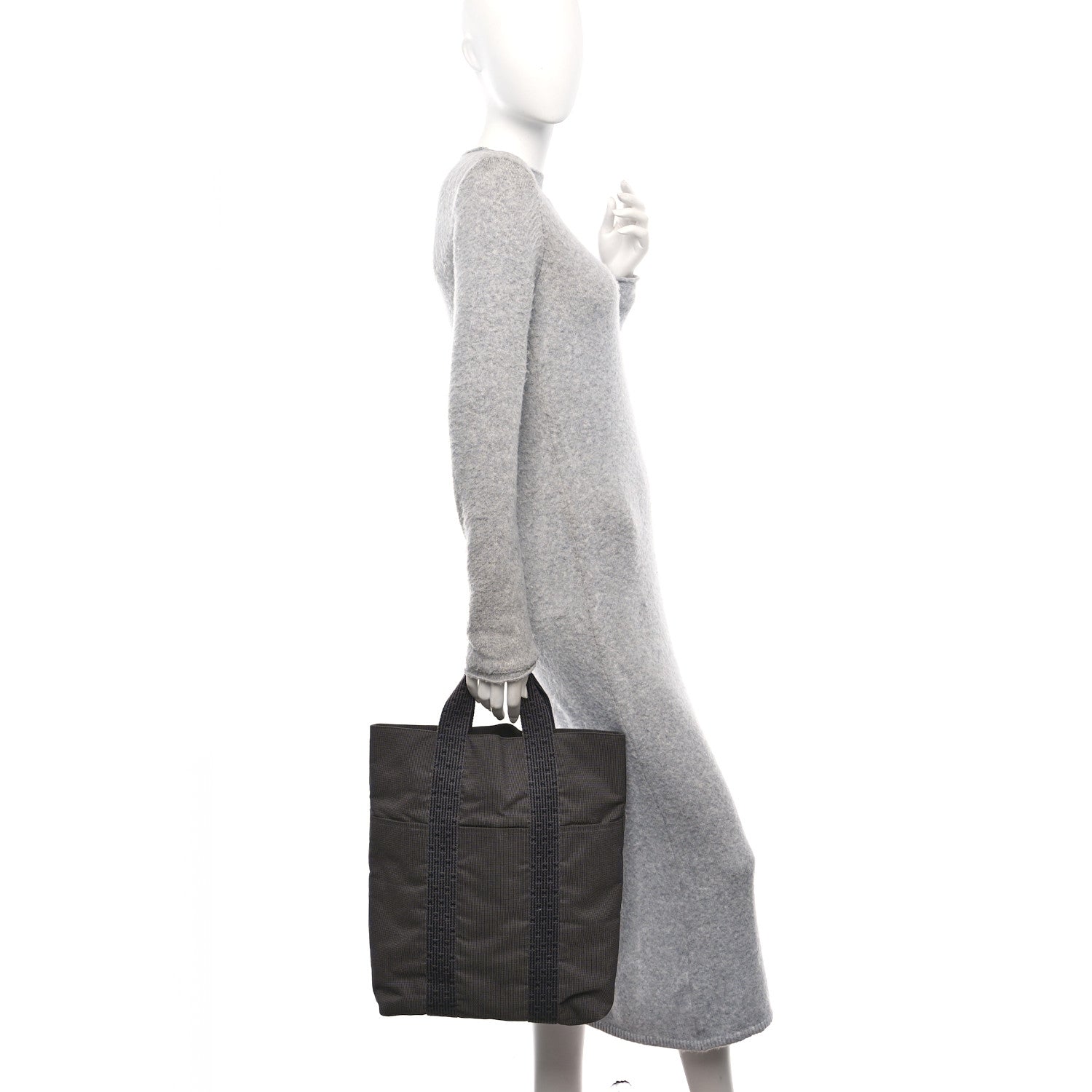 Canvas Herline Cabas Grey
