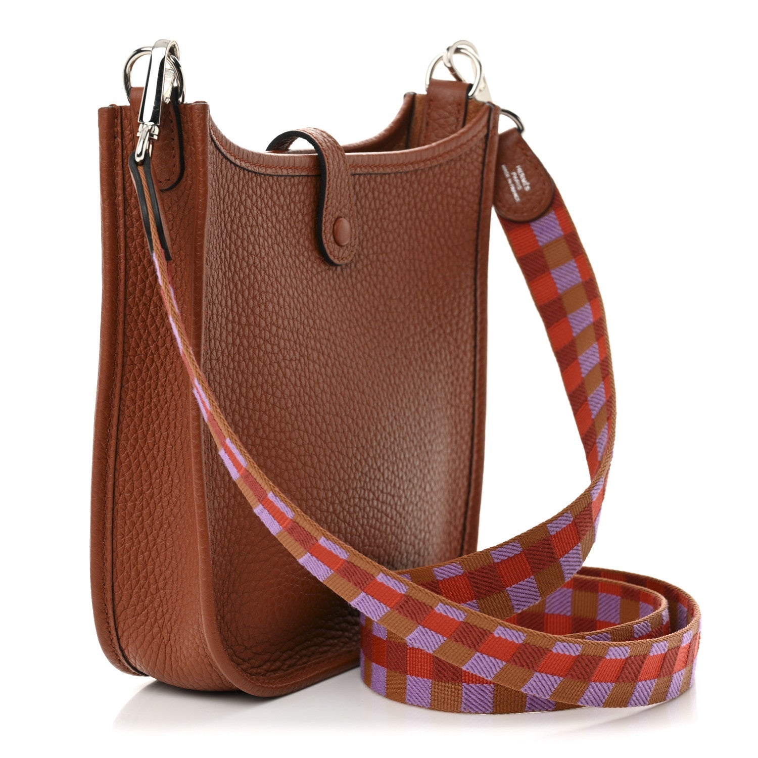 Taurillon Clemence Maxi Quadrille Evelyne TPM Cuivre Capucine Parme Rouge Duchess