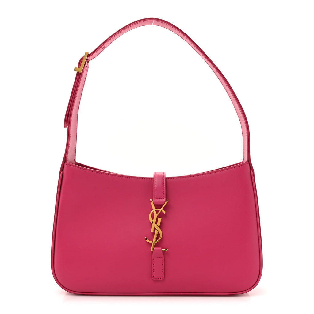 Smooth Calfskin Le 5 A 7 Hobo Bubblegum