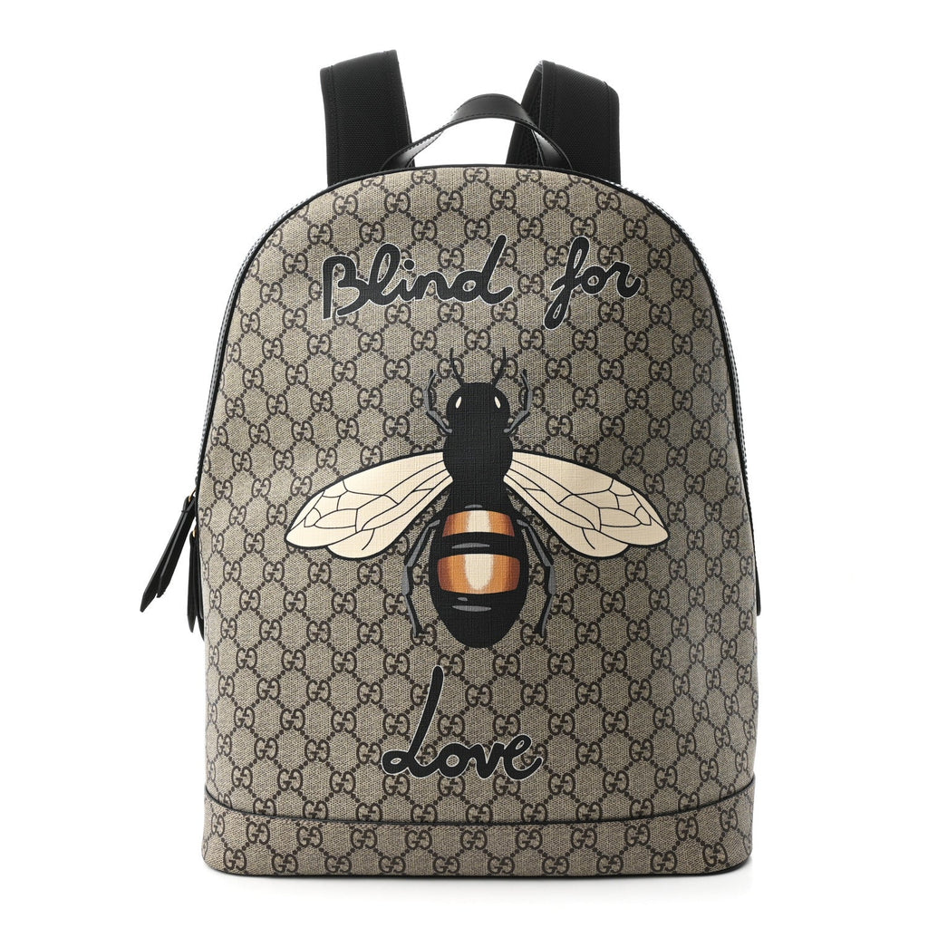 GG Supreme Monogram Blind For Love Dome Backpack