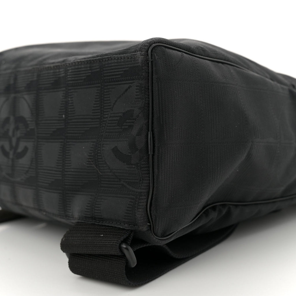 Nylon Travel Backpack Black