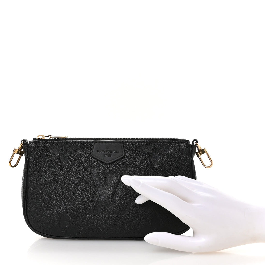 Empreinte Monogram Giant Multi Pochette Accessories Small Pochette Black