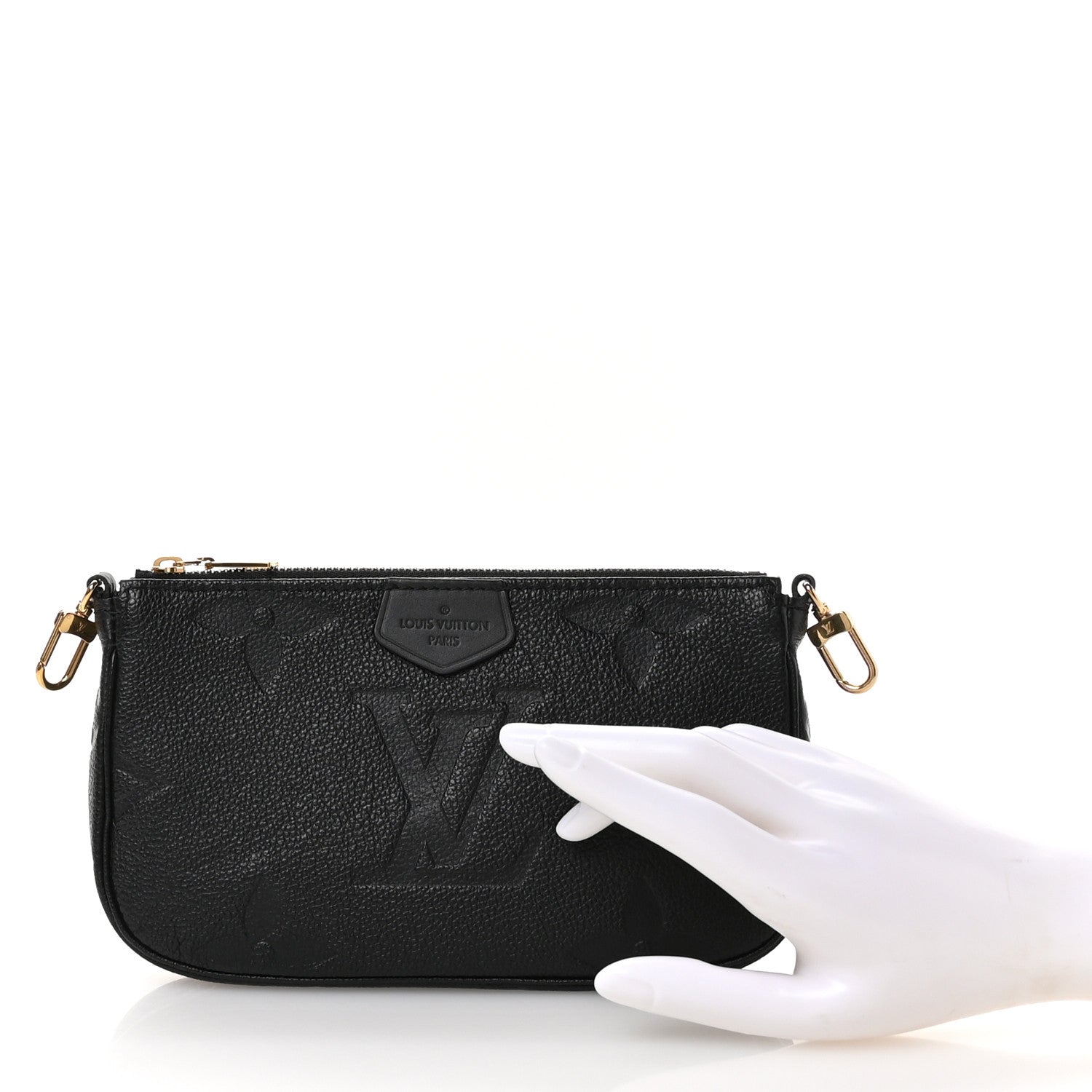 Empreinte Monogram Giant Multi Pochette Accessories Small Pochette Black