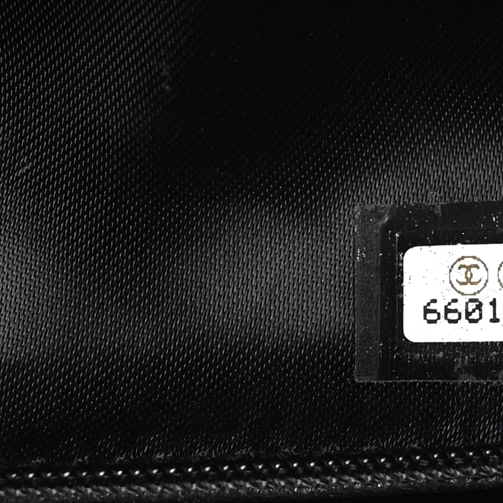 Lambskin Bekko Chain Large Shoulder Bag Black