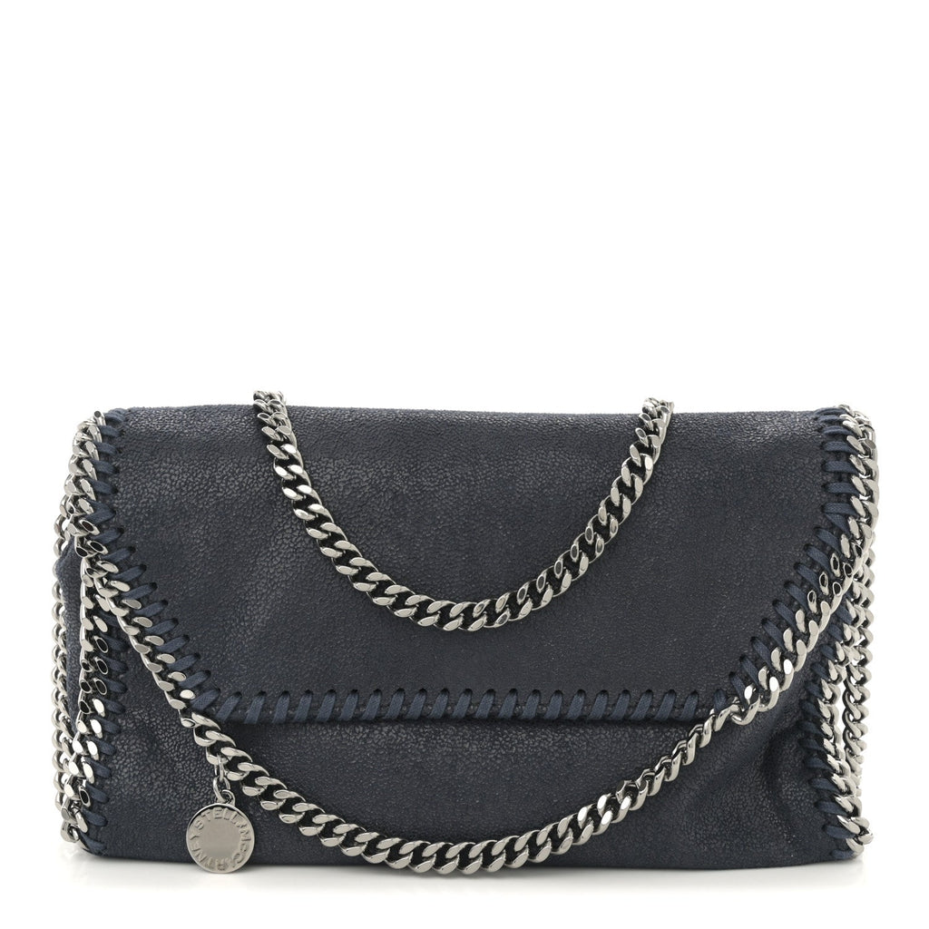 Shaggy Deer Mini Falabella Shoulder Bag Midnight