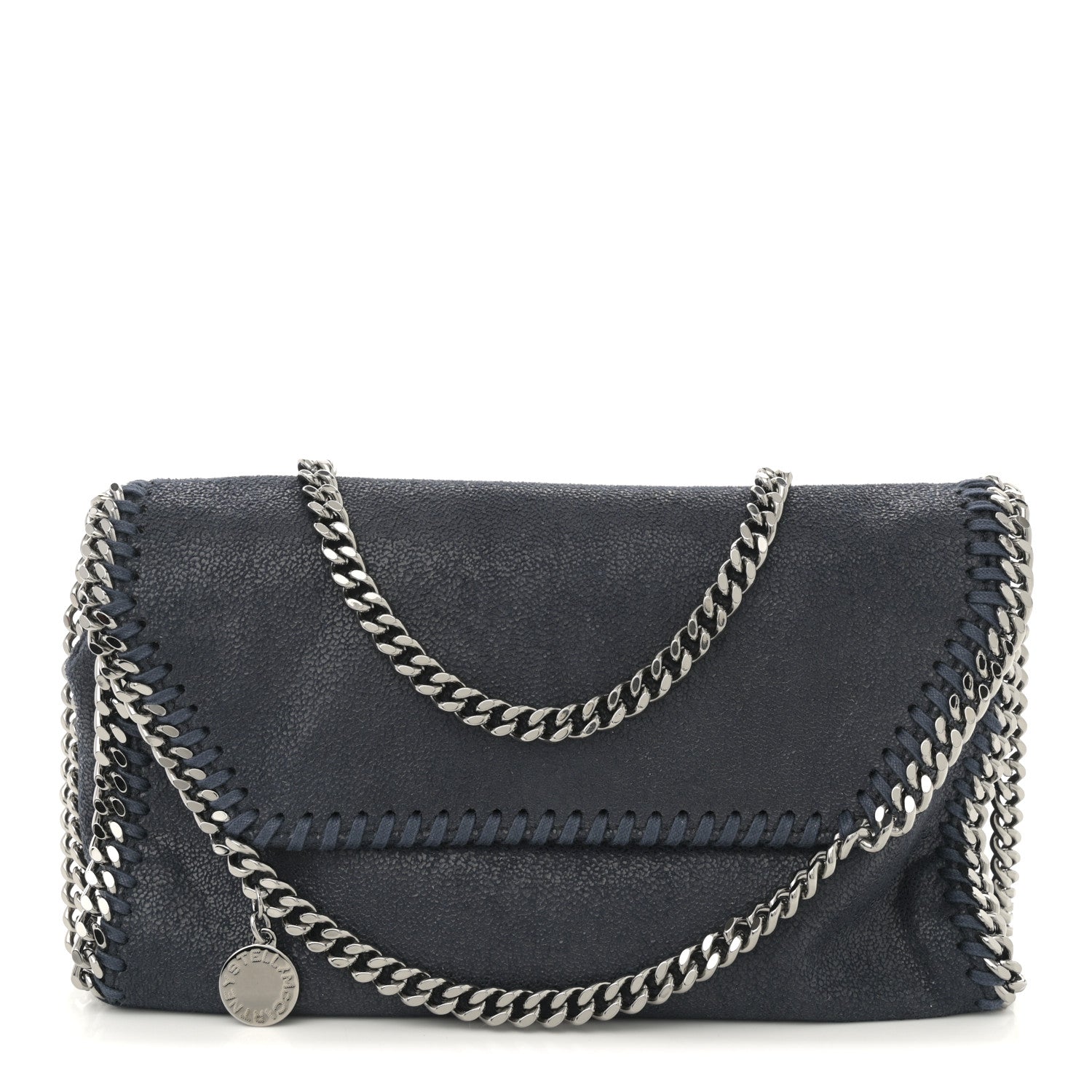 Shaggy Deer Mini Falabella Shoulder Bag Midnight