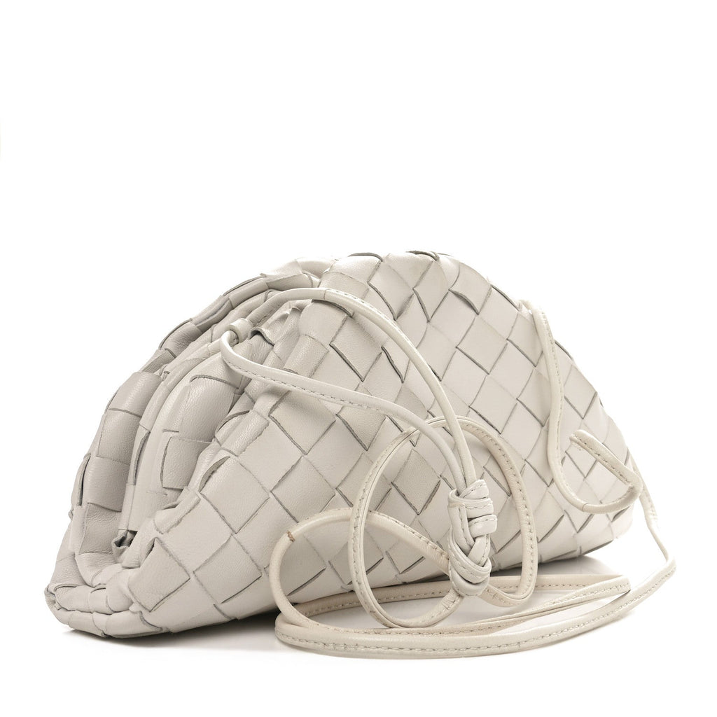 Nappa Intrecciato The Mini Pouch Chalk