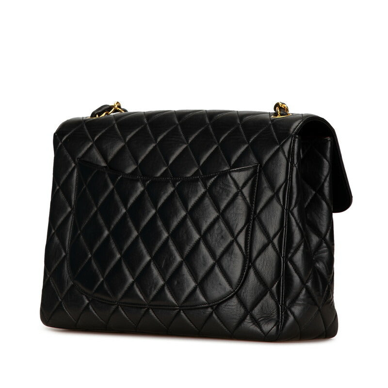 Chanel Matelasse Coco Mark Lambskin Shoulder Bag