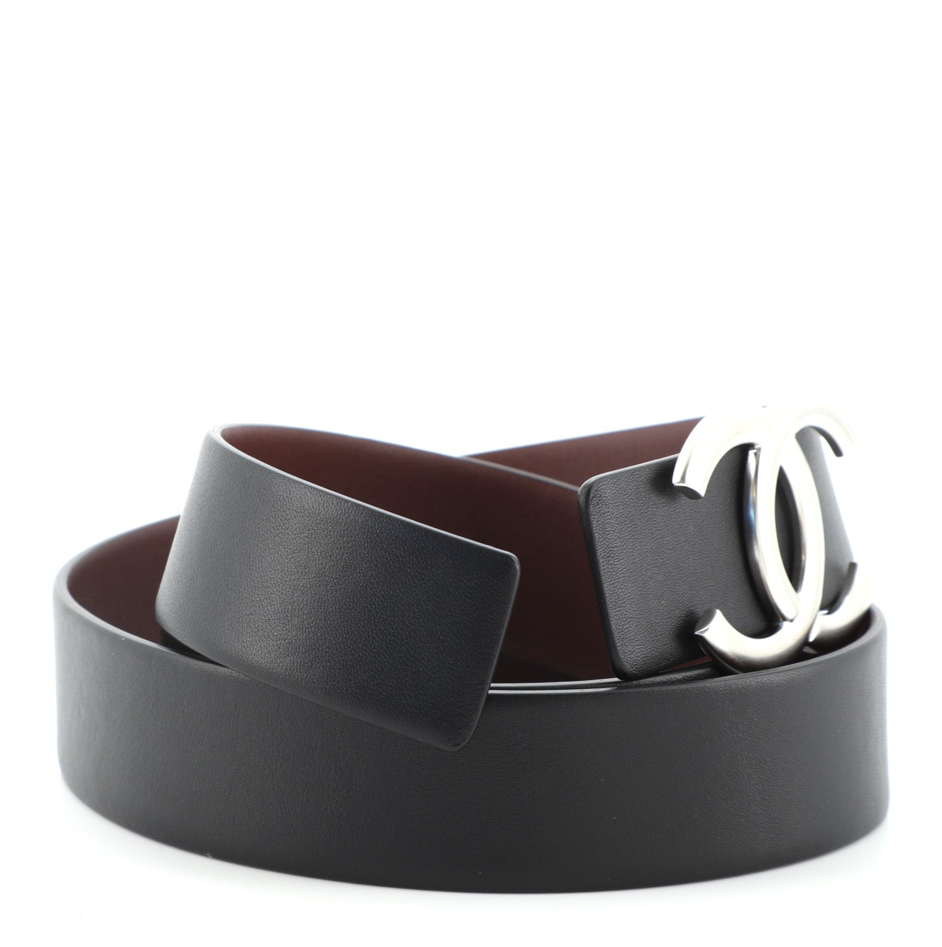 CC Turnlock Belt Leather Thin 85