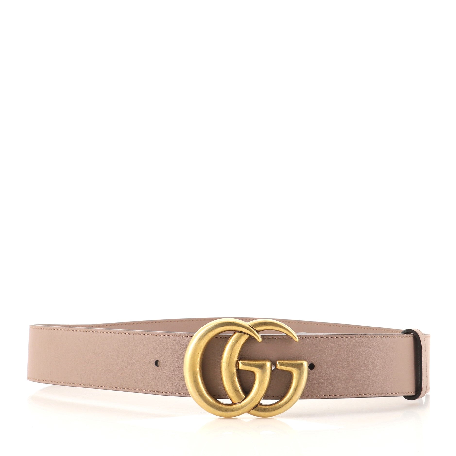 GG Marmont Belt Leather Wide 80