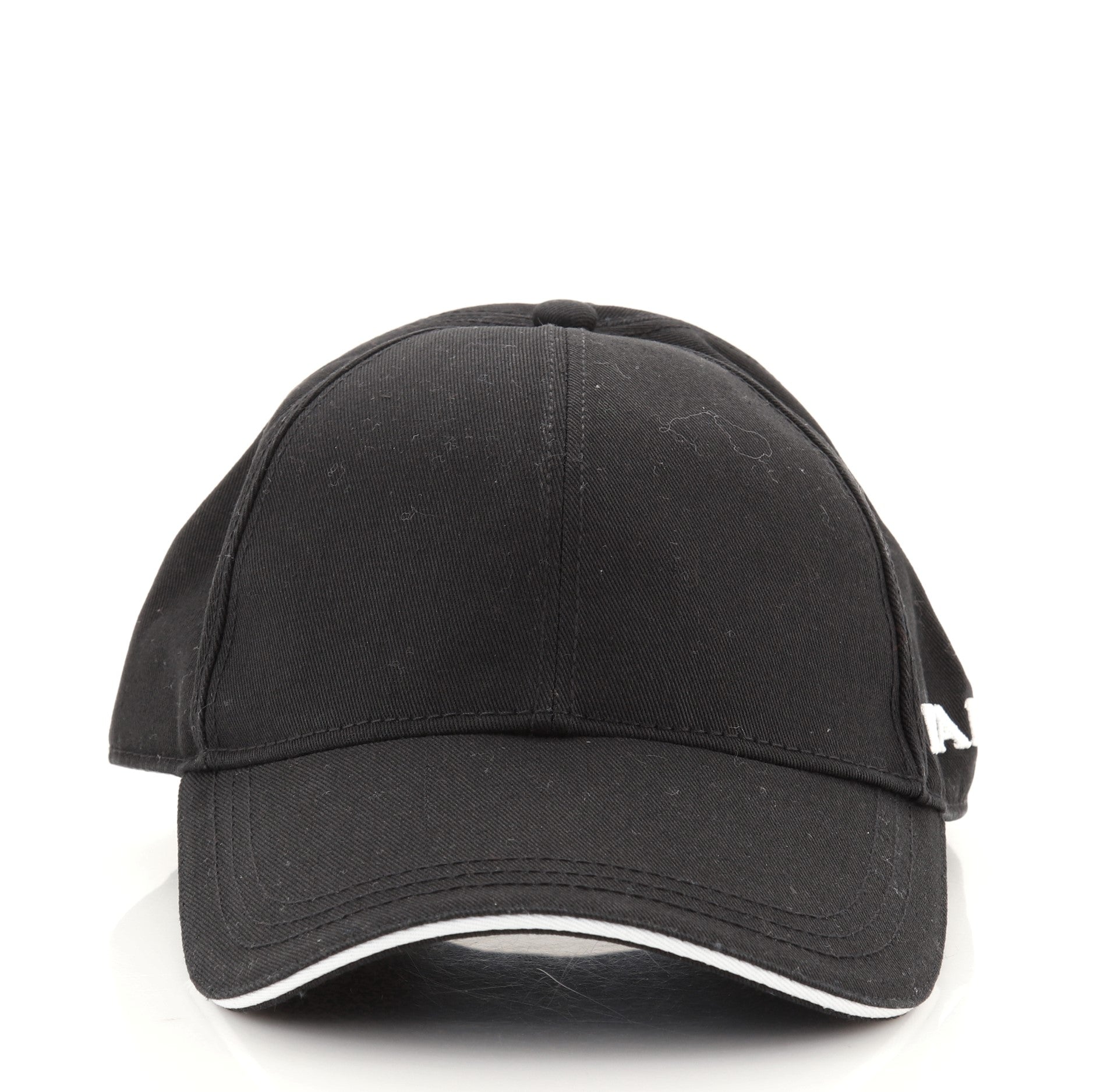 Side Logo Baseball Cap Embroidered Canvas Large