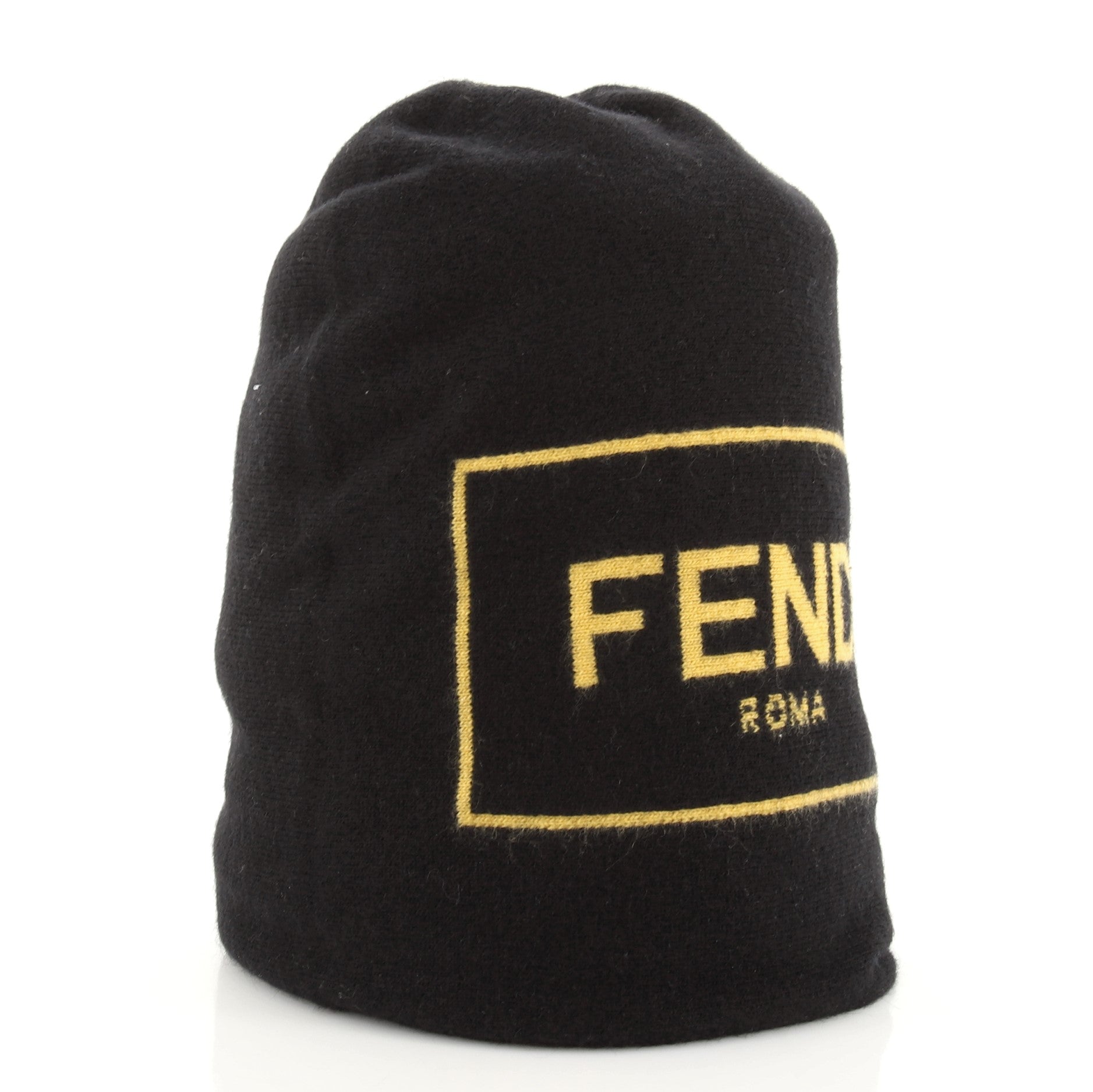 Logo Intarsia Beanie Wool XS