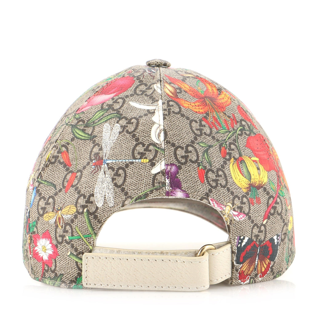Baseball Cap Flora GG Coated Canvas Small