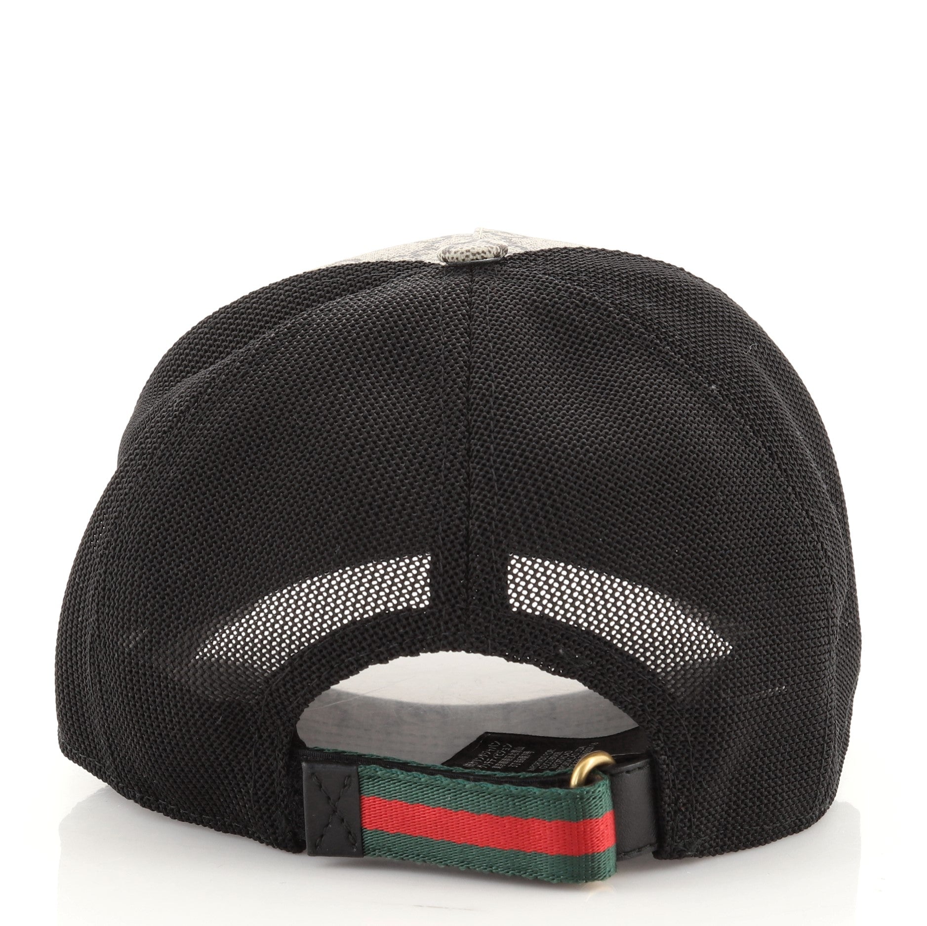 Baseball Cap Printed GG Coated Canvas Large