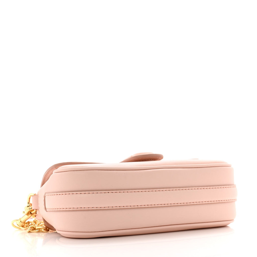 Calfskin Medium The Clover shoulder Bag Rose
