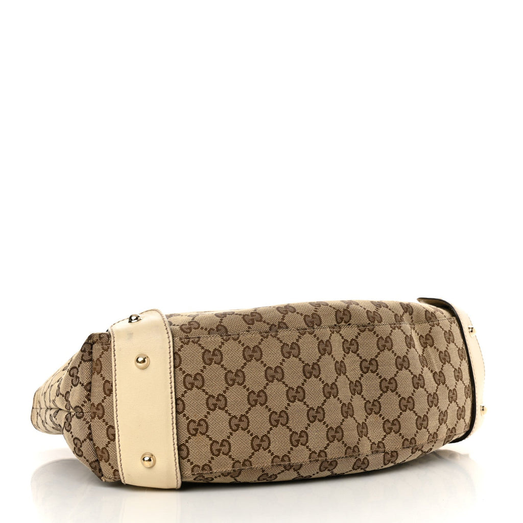 Monogram Small Pelham Shoulder Bag Off White