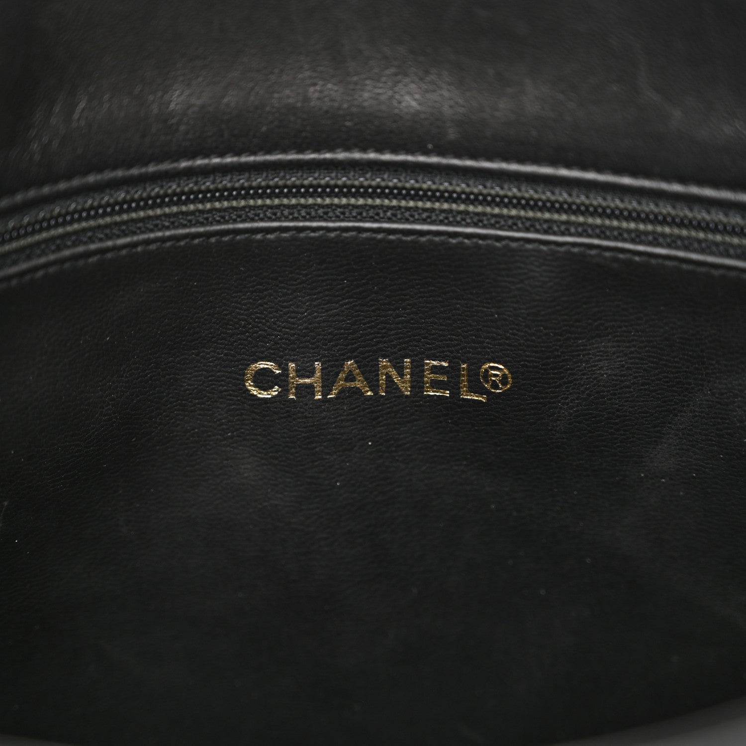 Lambskin Studded CC Tote Black