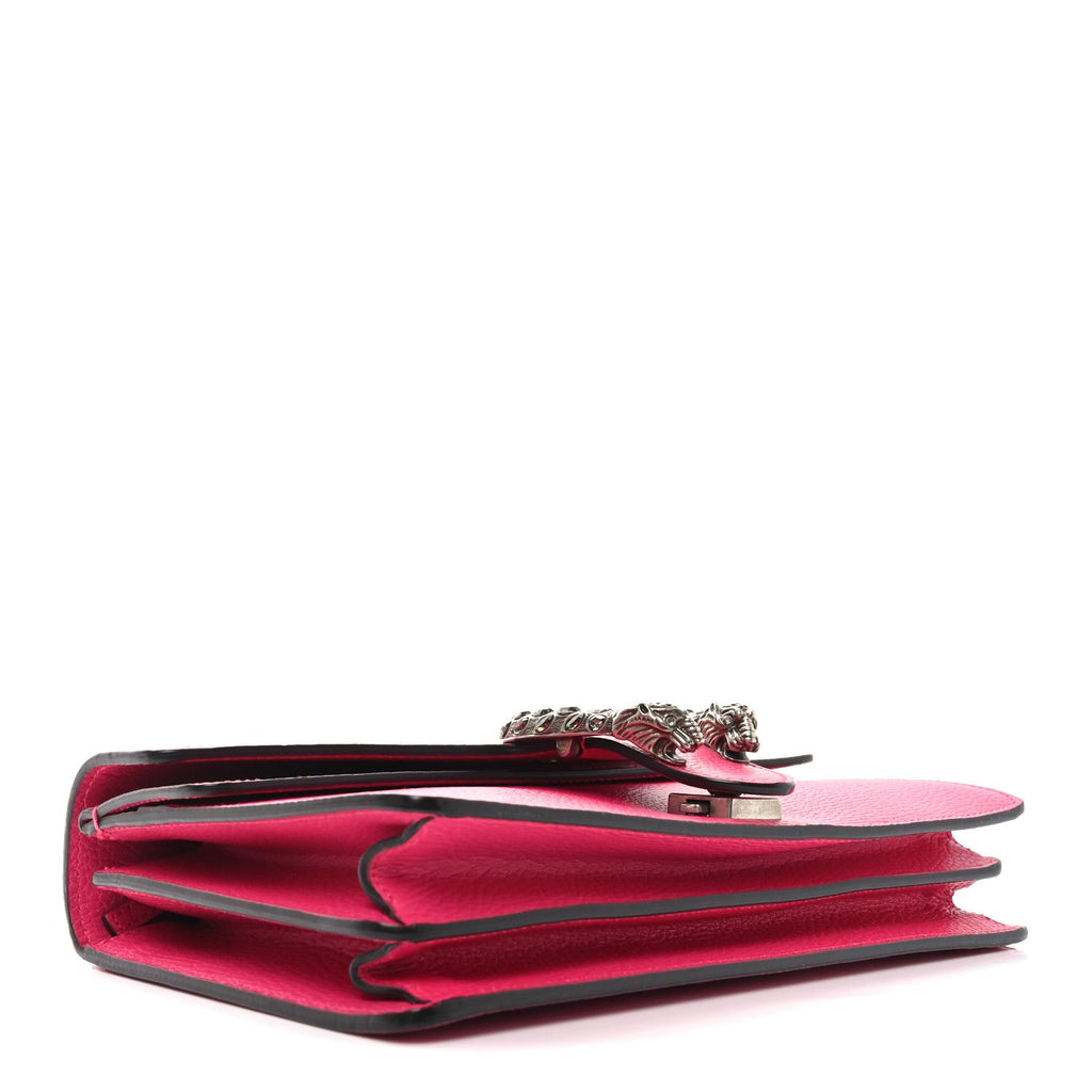 Dollar Calfskin Small Dionysus Shoulder Bag Box Pink