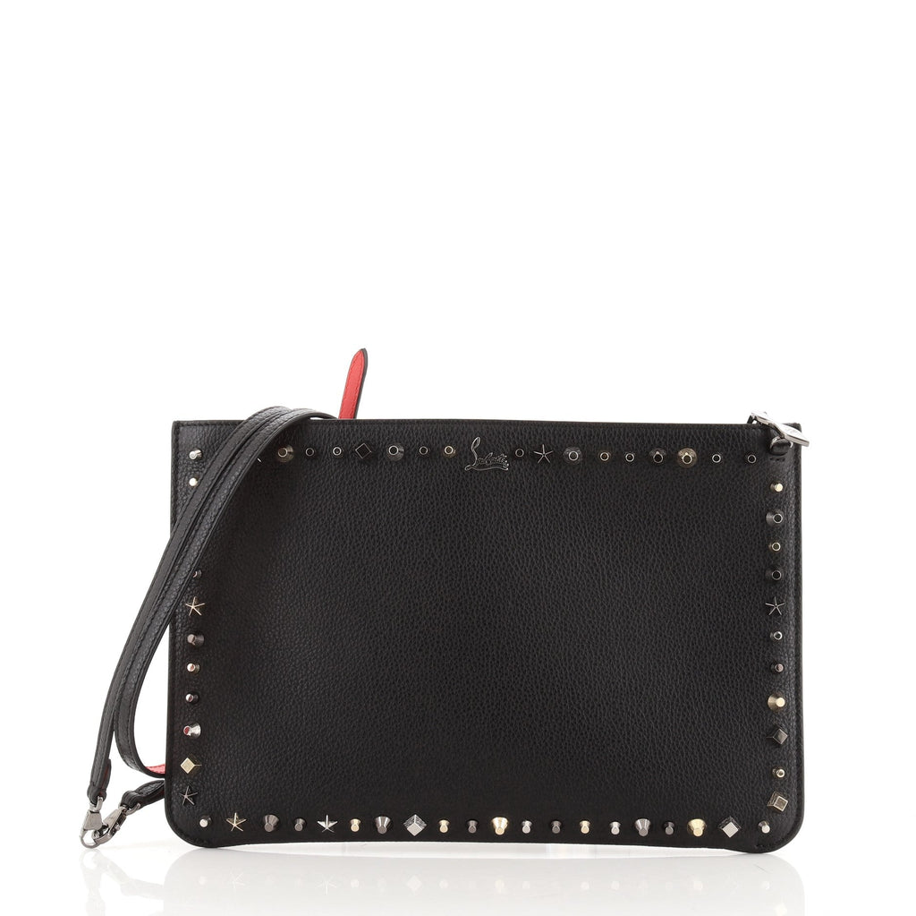 Loubiclutch Studded Leather