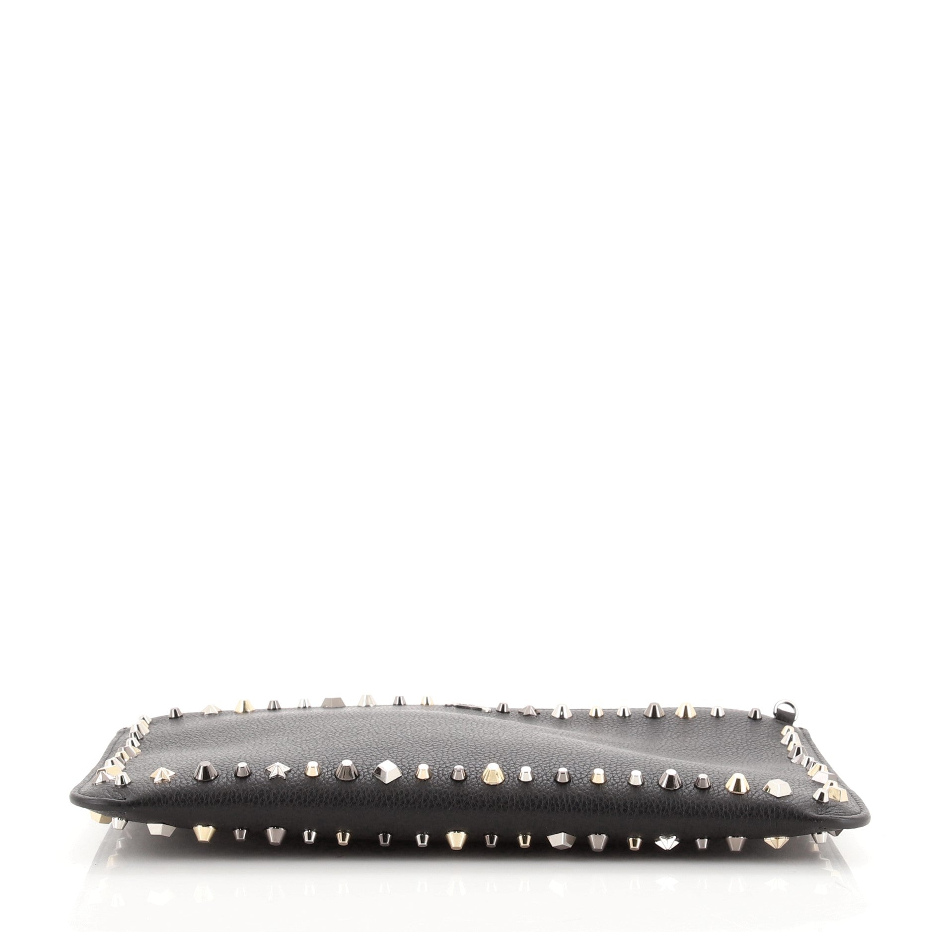Loubiclutch Studded Leather