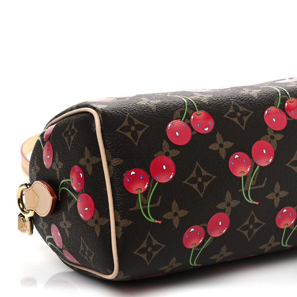 LV X TM Monogram Cerises Speedy Bandouliere 20