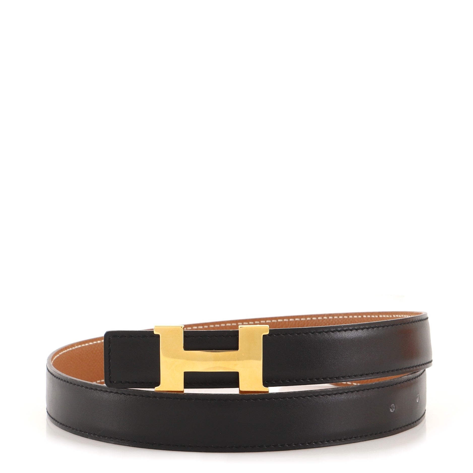 Constance Reversible Belt Leather Thin 70