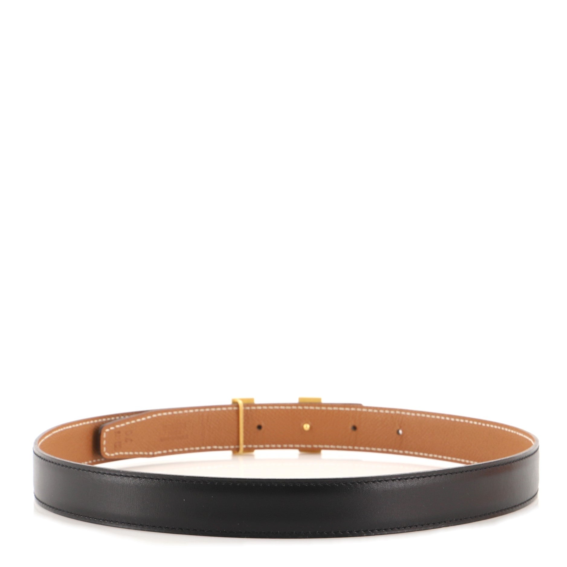 Constance Reversible Belt Leather Thin 70