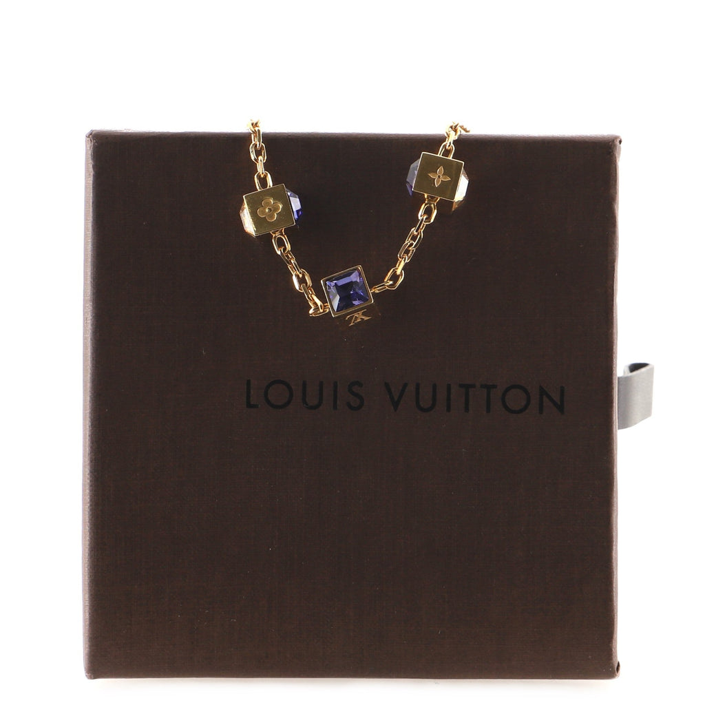 Gamble Short Necklace Metal with Crystal