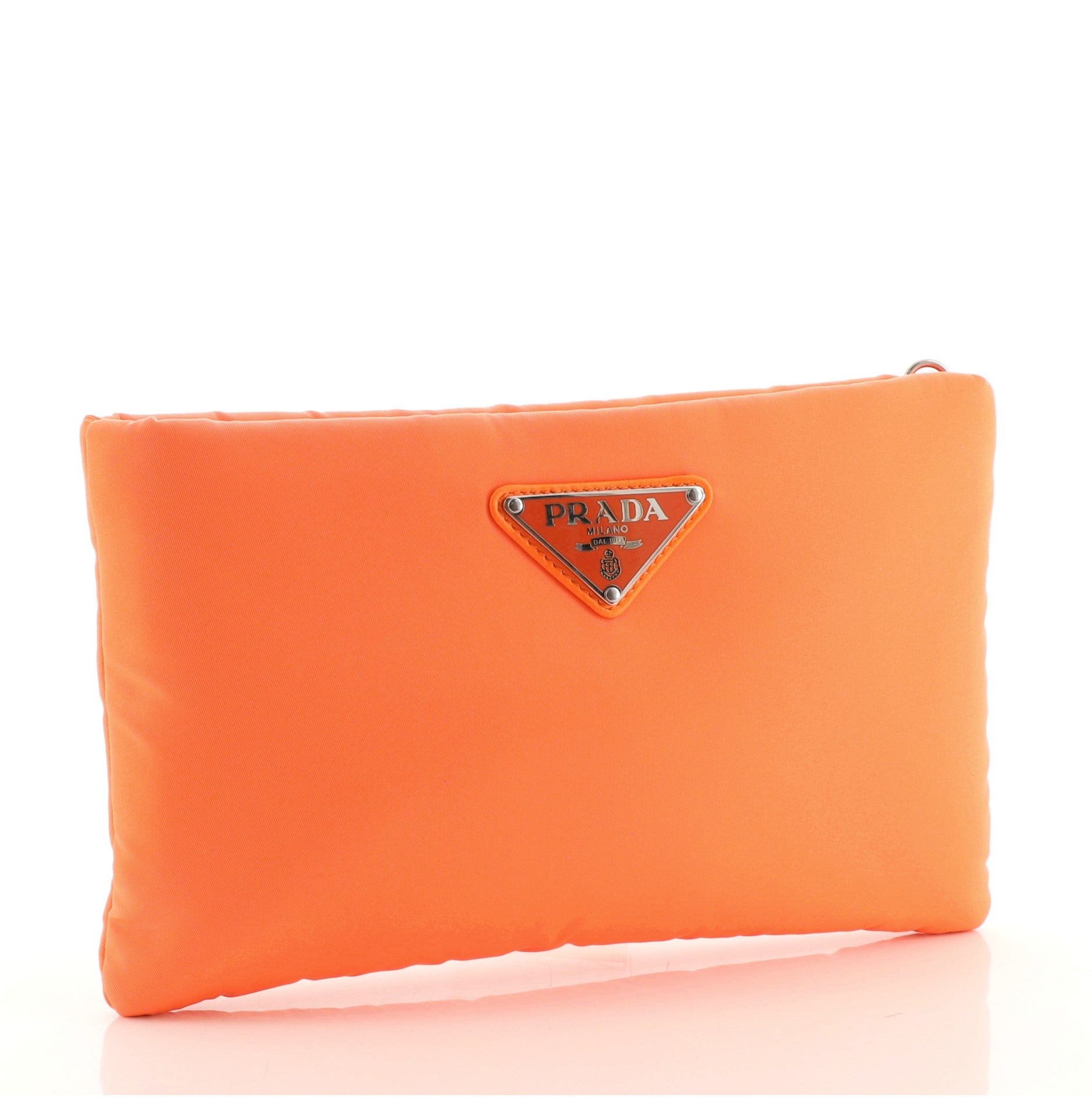 Fluo Chain Clutch Tessuto Small