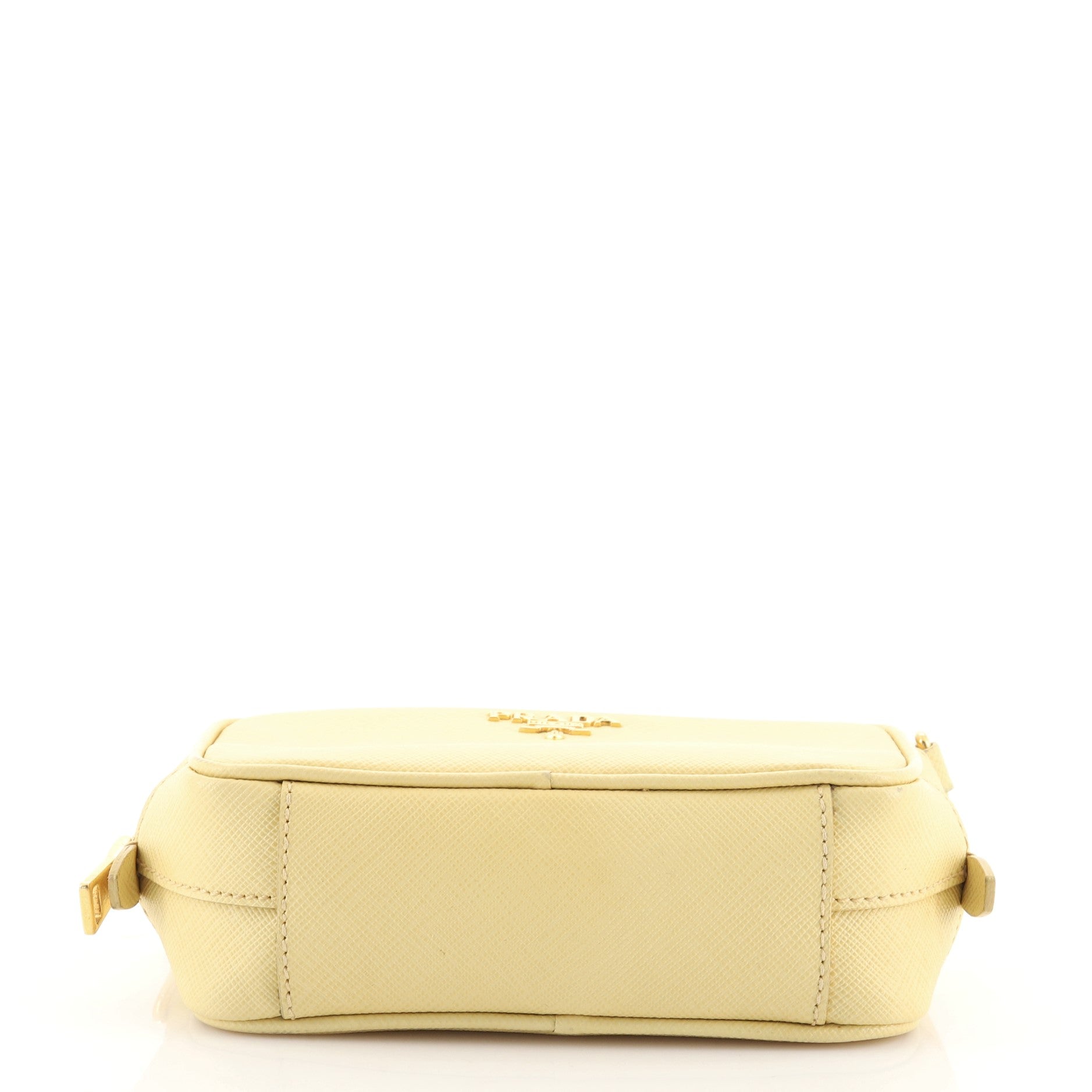 Zip Crossbody Bag Saffiano Leather Mini